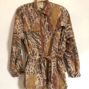 Safari Print Jacket